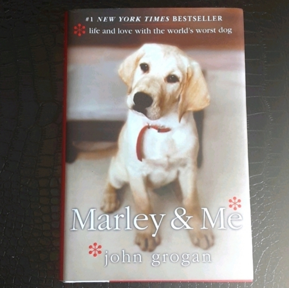 Marley & Me Book Hardcover dog pet